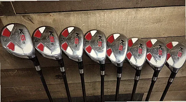 USED RH Majek K5s Men's All Hybrid Golf Club Set Regular Flex #3-PW 136-FT5R