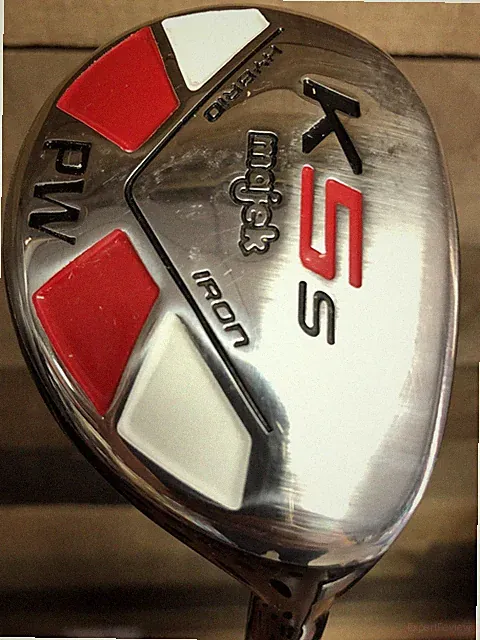 USED RH Majek K5s Mens Hybrid Iron PW Regular Flex Graphite Shaft 65-4EEM