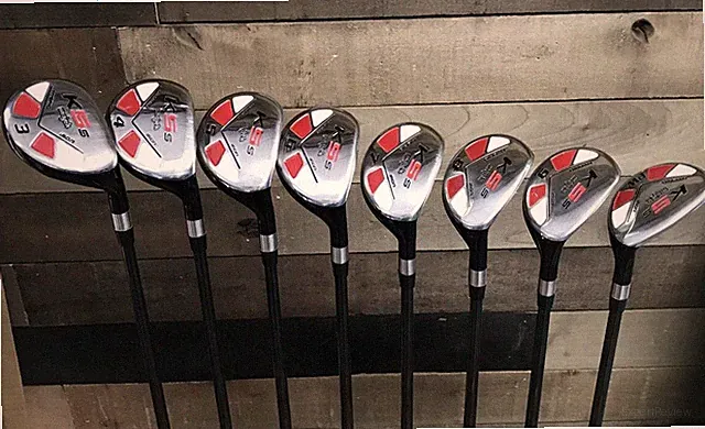 USED RH Mens Majek K5s Hybrid Iron Set #3-PW Graphite Shaft Senior Flex 1-AJDQ