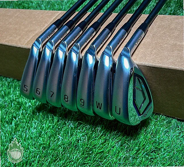 Used RH Ping Black Dot G440 Irons 5-PW/UW AWT Regular Flex Graphite Golf Set