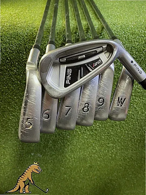 Used RH Ping i20 Iron Set 4-PW CFS Stiff Flex Steel
