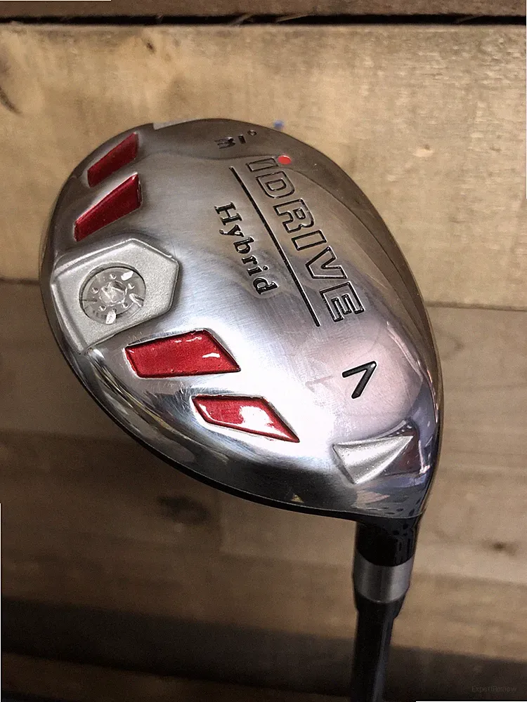USED RH Senior Men's iDrive #7 Hybrid Golf Club Senior Flex Graphite 5472-ID7H