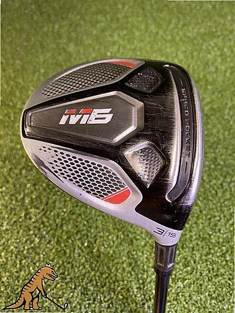 Used RH TaylorMade M6 15* 3-Wood Atmos Regular Flex Graphite