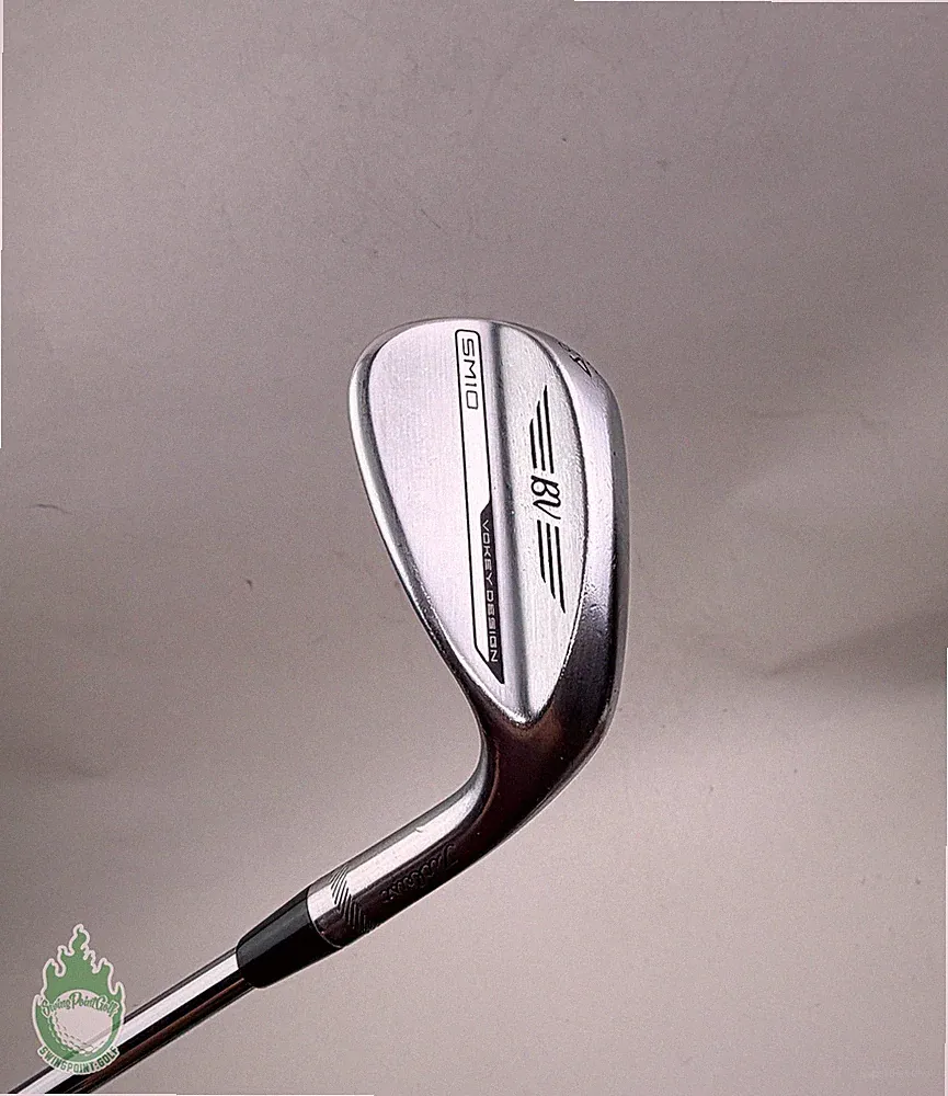 Used RH Titleist Vokey SM10 D Grind Wedge 54*-12 Wedge Flex Steel Golf Club