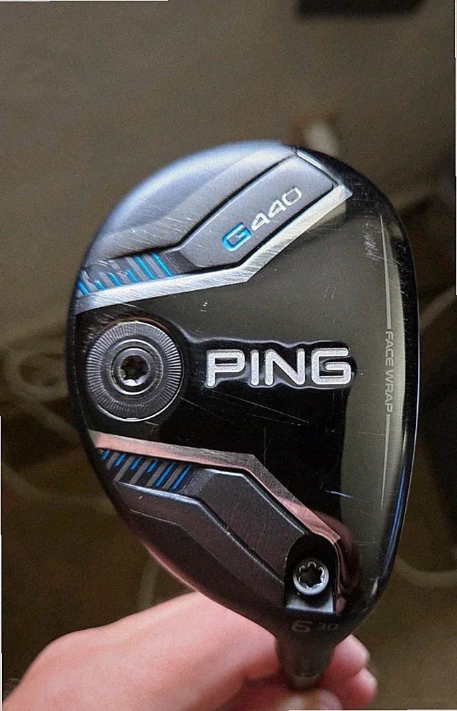 USED RIGHT HAND PING G440 6 HYBRID 30° 38.5" LENGTH REGULAR FLEX