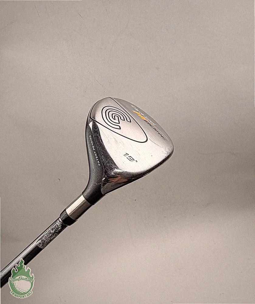 Used Right Handed Cleveland HiBore 3 Hybrid 55g Senior Flex Graphite Golf Club