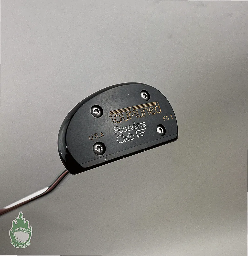 Used Right Handed Founders Club Tour Tuned FC-1 35" Putter Steel Golf Club