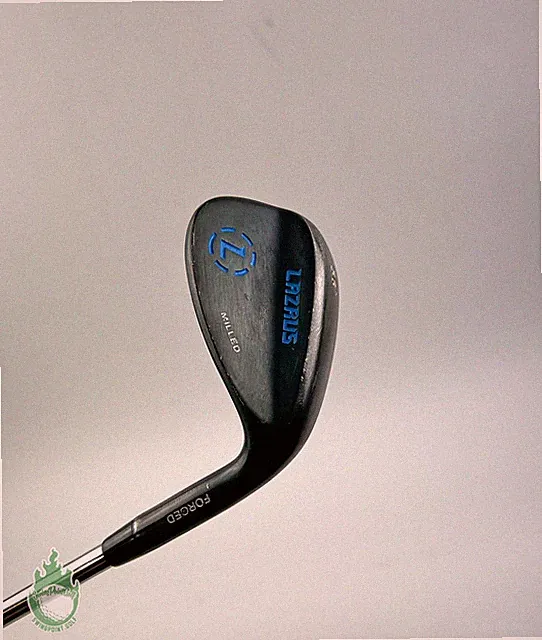 Used Right Handed Lazrus Milled 56* Lob Wedge Steel Wedge Flex Golf Club