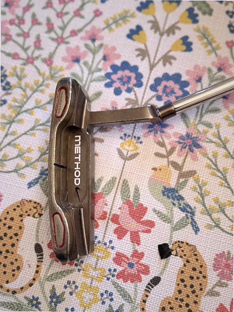 Used Right Handed Nike Method Midnight 006 35" Putter Steel Golf Club