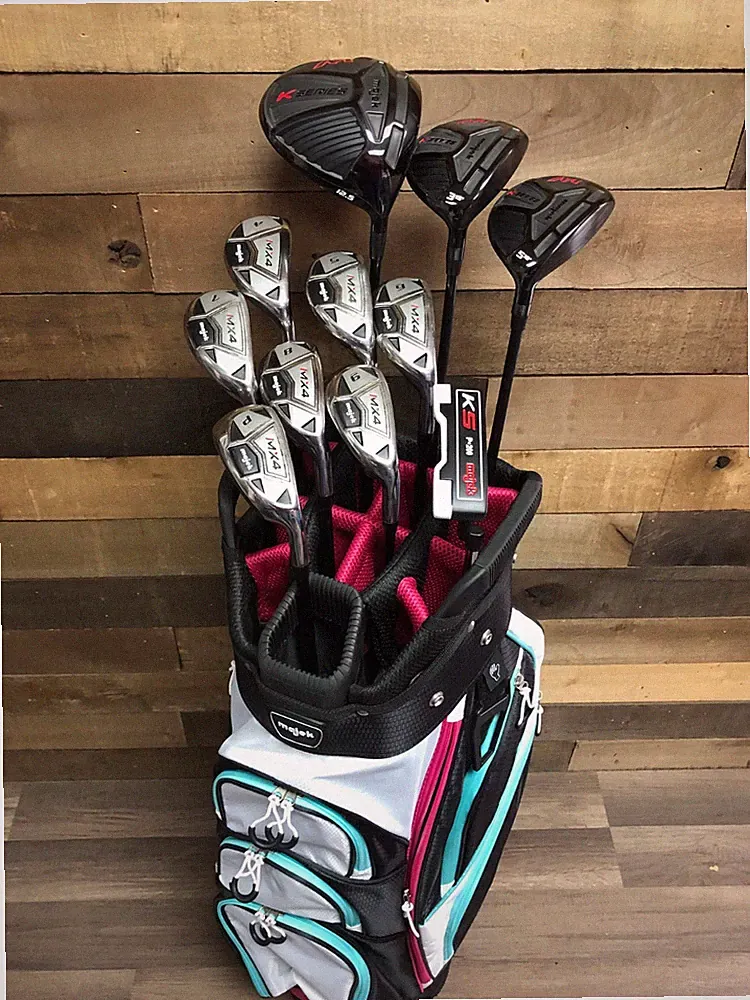 USED Senior Ladies Golf Clubs Senior Lady Driver Hybrid Wood Set Putter Package