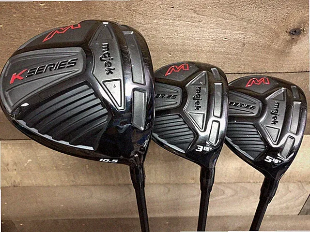 USED Senior Men Majek K-Series 460cc 10.5° Driver 3 5 Wood Senior Flex 1131-3TMP