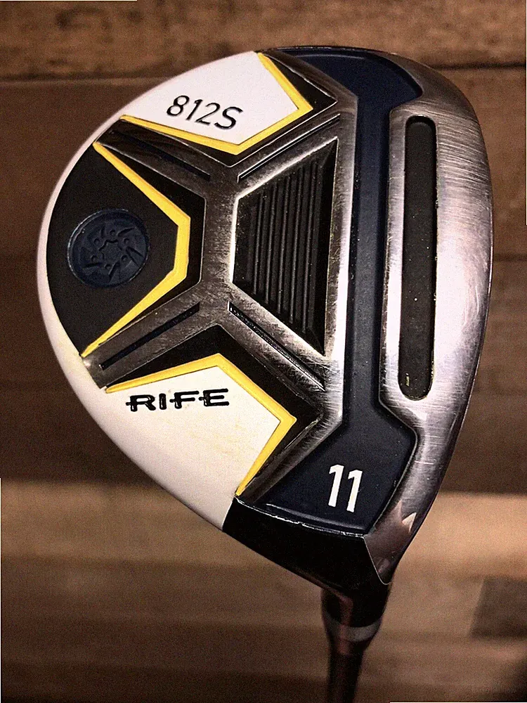 USED Senior Mens Rife 812s Offset 11 Fairway Wood Golf Club "A" Flex 5153-8BLF