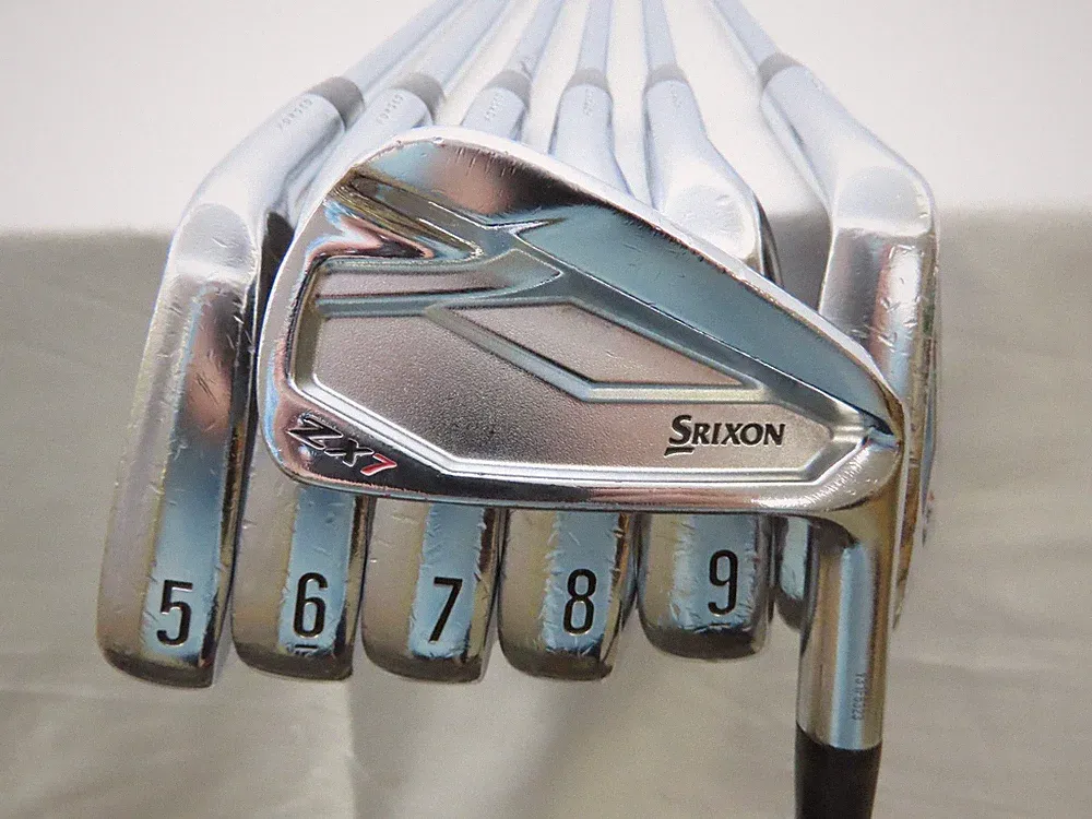 Used Srixon ZX7 Gen1 Iron Set 4-PW Project X 6.5 Extra Stiff Steel Shafts X