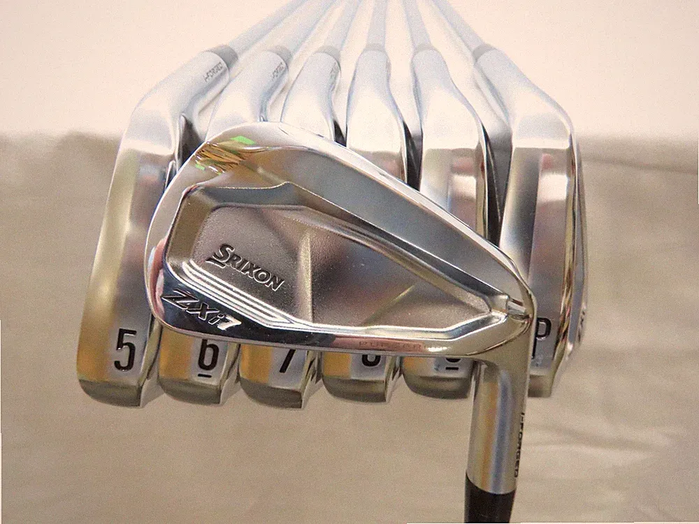 Used Srixon ZXi7 i Forged Iron Set 4-PW Dynamic Gold Tour Issue X100 Extra Stiff