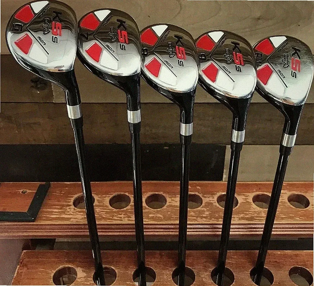USED Tall Senior Mens Majek Golf +1" Than Std Hybrid Partial Set (6-PW) 271-D9CG