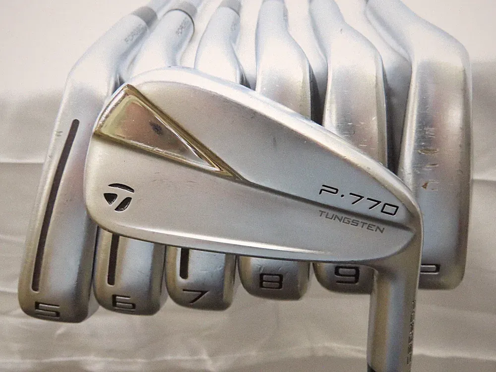 Used TaylorMade 2023 P-770 Iron Set 4-PW Project X 6.5 Extra Stiff Steel Shafts