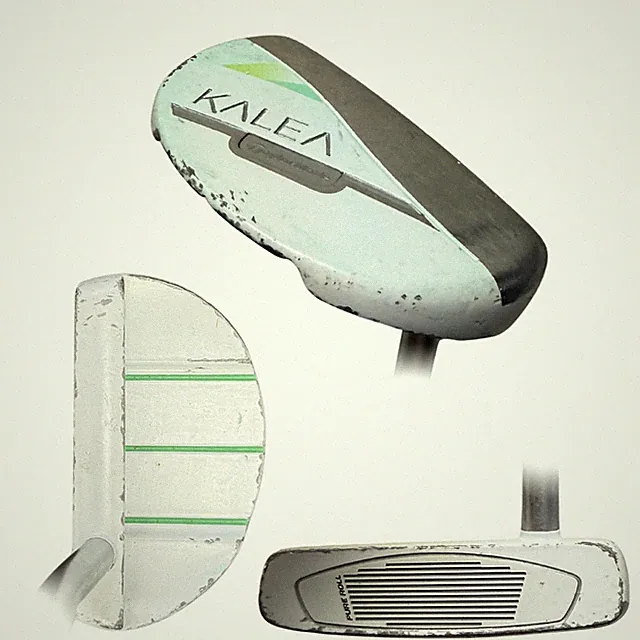 Used TaylorMade Ladies Kalea Putter, Single Bend, 32 in