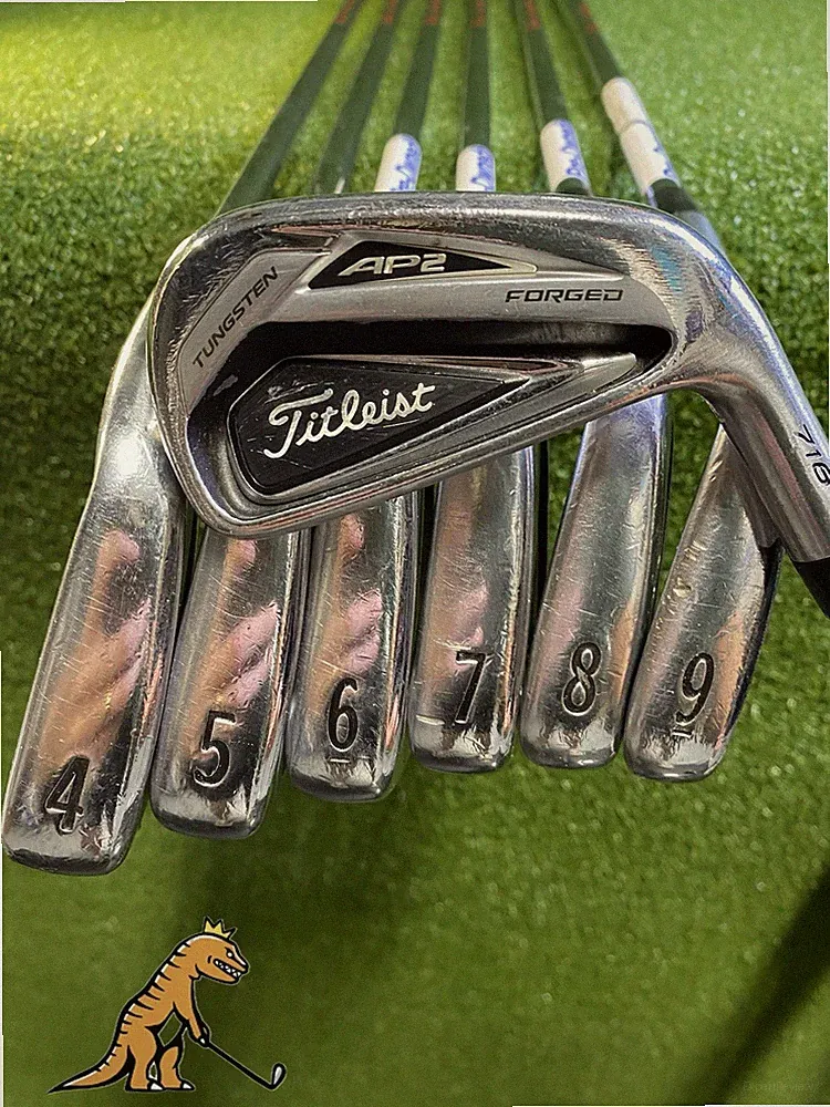 Used Titleist 716 AP2 Iron Set 3 Iron-9 Iron NS Pro Modus 120g Stiff Steel