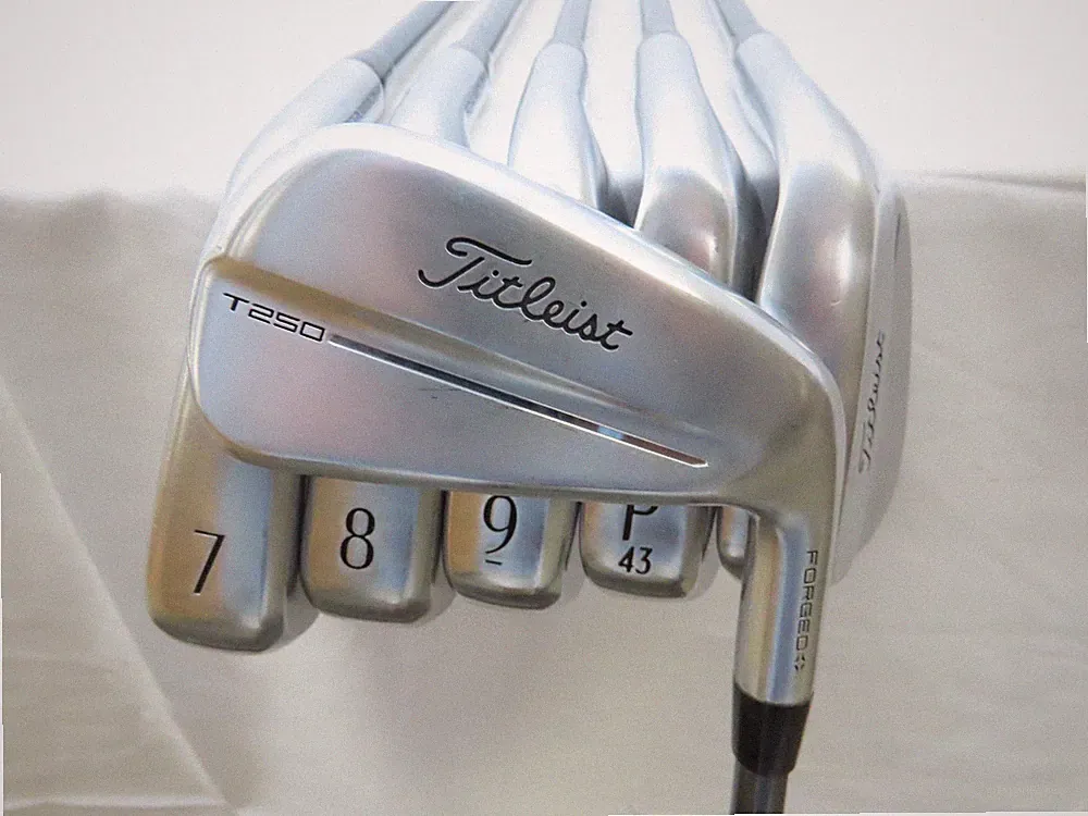 golf clubs titleist t 250 iron set graphite shaft