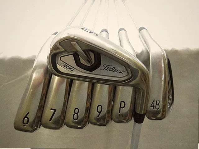 Used Titleist T300 Iron Set 5-PW,48* Tensei Red AV Ladies Flex Graphite Shafts