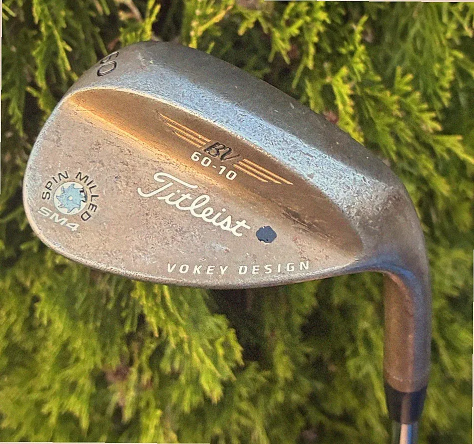 Used Titleist Vokey Design SM4 Wedge 60*-10 Bounce Wedge Flex Steel Golf Club