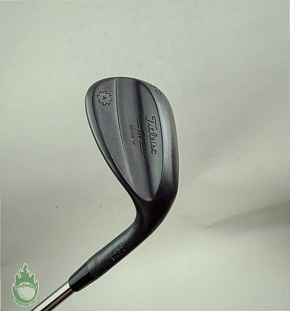 Used Titleist Vokey SM7 L Grind Jet Black Wedge 60*-04 Wedge Steel Golf Club