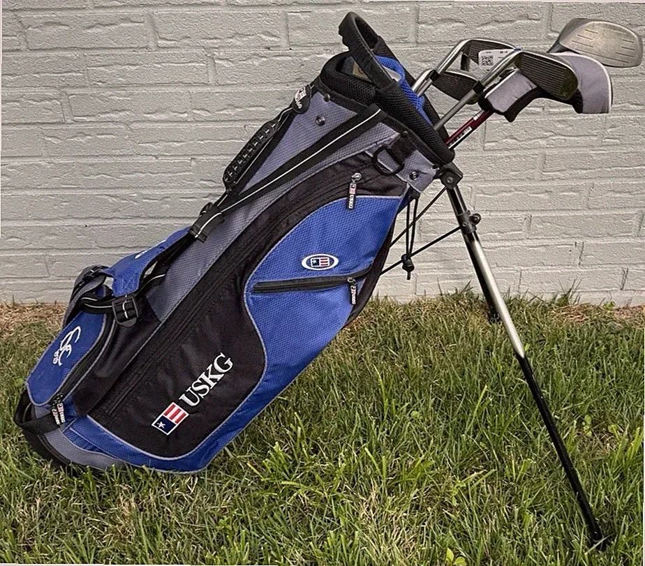 USKG 6 Club Set w/ Bag Junior WT-10u UL60 Youth Right Handed 6, 8, PW, P, D, HY
