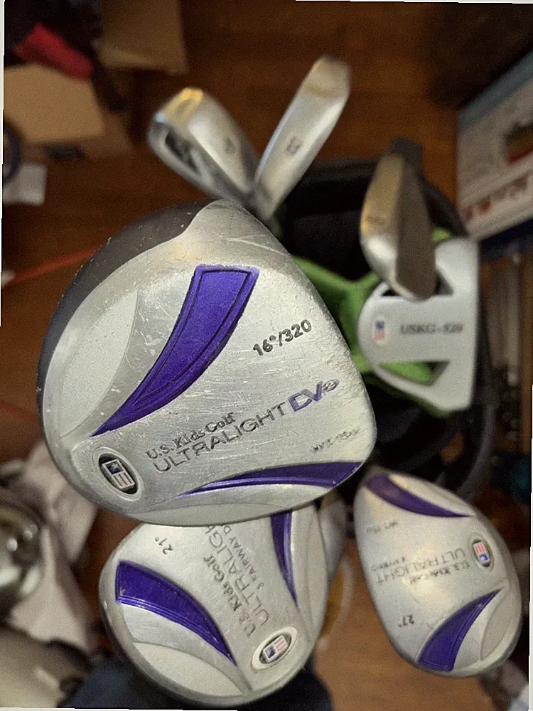 USKG Golf Club Set WT-15u 54” RH w/ 8 Clubs & Bag is USKG 57