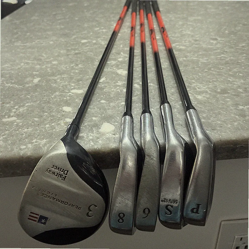 USKG PL3 golf clubs 6 8 P S Fairway Drive Set Performance Flex Light CNW-Matched