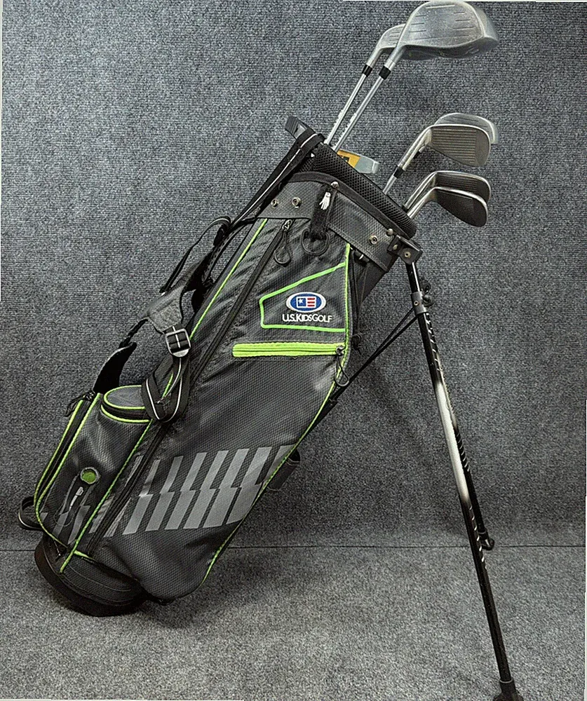 USKG UL57 DV3 US Kids Golf Club Set 7 Clubs W/Bag WT-15 Ultra Light RH