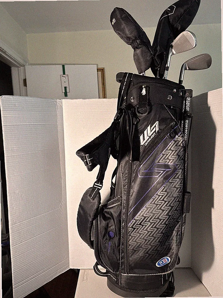 USKG UL7 54” US Kids Golf Club Set 5 Clubs W/Bag W15 Ultra Light RH