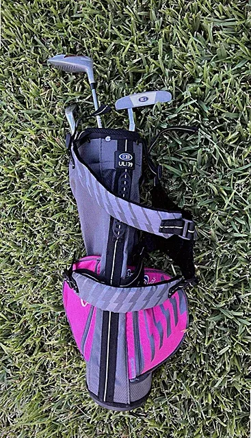 USKG US Kids Golf Set UL-39 Junior 36"-42" Tall 3 Club Set W/ Bag