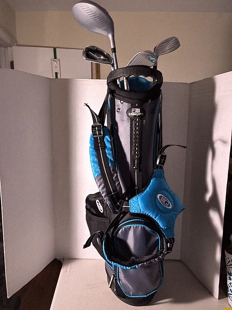 USKG US Kids Golf Set UL48 WT-20s &WT-20u Junior 5 Club Set & Bag RH For 45"-51"