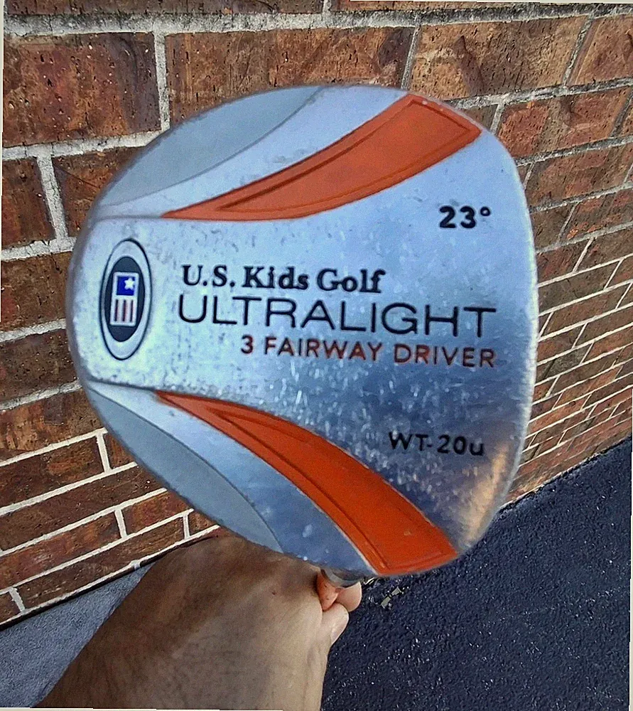 USKG US Kids Golf UL51 WT-20u Ultralight 23° 3 Wood Junior Youth Graphite 33" RH