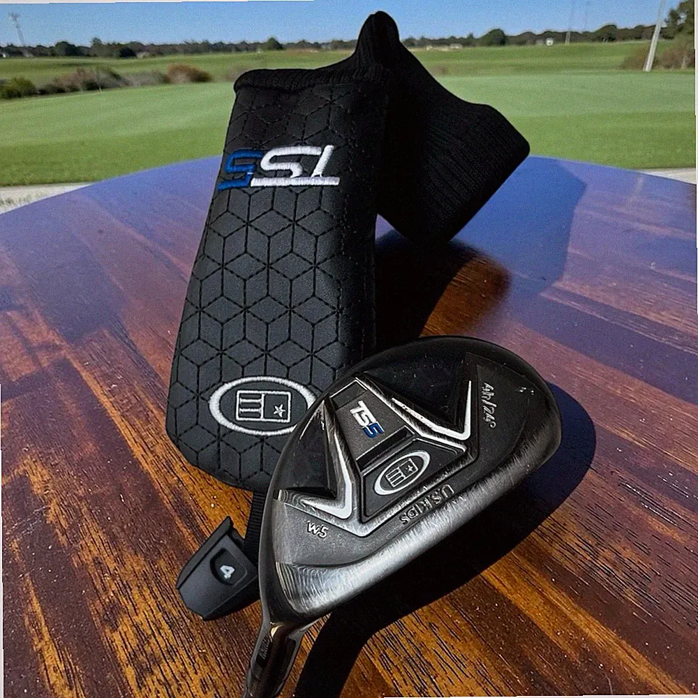 USKG US Kids TS5 63 Tour Series 4 Hybrid 24° W5 Junior Golf Club Cover Right RH