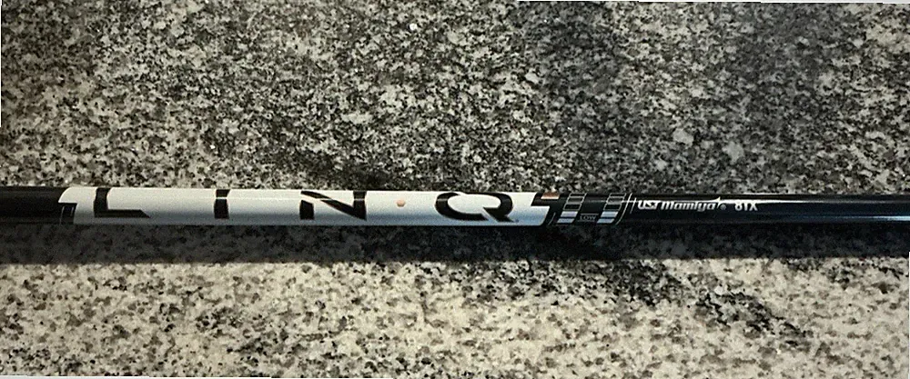 UST Mamiya Lin-Q Powercore White 8 TX X-Stiff Shaft - TaylorMade Tip - 42"
