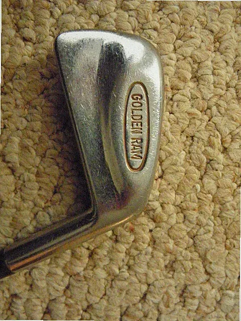 V men right handed regular steel Golden Ram pro model single iron 2