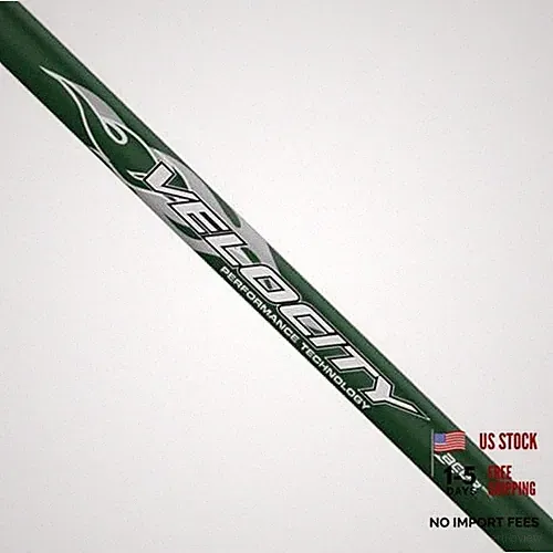 Velocity Graphite Golf Shafts for Woods and Green Iron, Ladies/Senior Flex