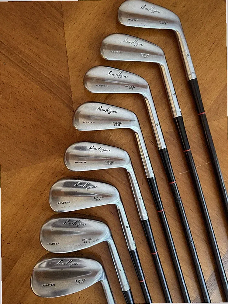 VERY RARE MacGregor Ben Hogan Master 2542 Irons 2-9i Complete Set