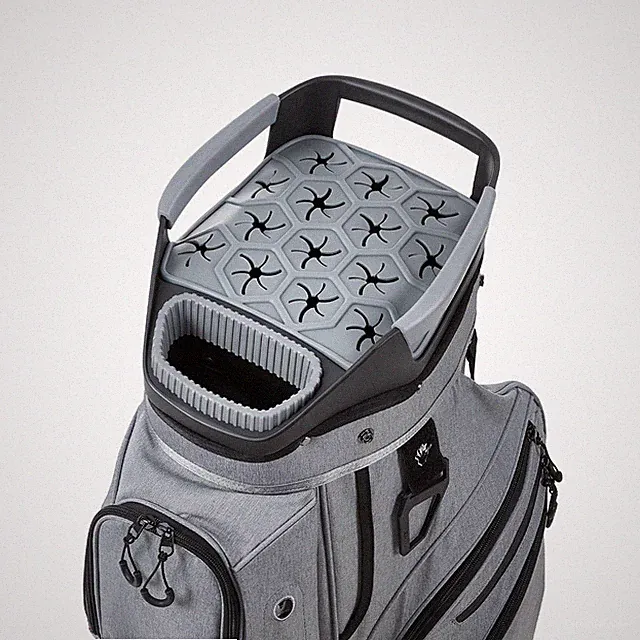 VEVOR Golf Cart Bag, 15 Way Top Divider 17.32 x 12.99 x 36.22", Gray