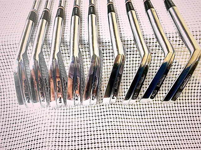 Vintage 1969 MacGregor VIP Split Sole Iron Set 2-PW Microtaper Steel Shafts