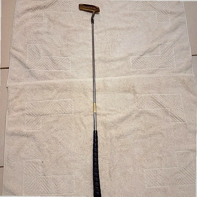Vintage 1990s Odyssey Men's Bronze Dual Force 660 USA Putter RH 35" w/ Headcover