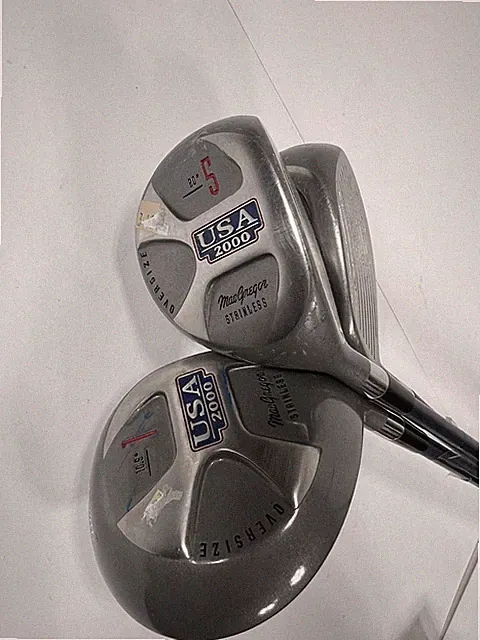 Vintage 2000 MacGregor TOURNEY Set Driver, 1, 5 Golf Clubs
