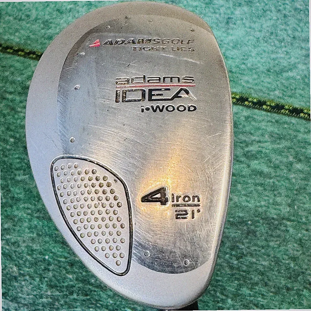 Vintage Adams Golf 4 Hybrid Mens RH Idea Tight Lies I-Wood 21° Senior Golf Club
