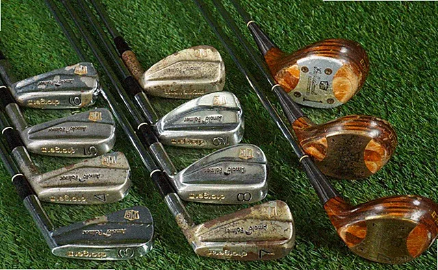 Vintage Arnold Palmer Charger II 11Pc. Golf Set Regular Flex Shafts RH
