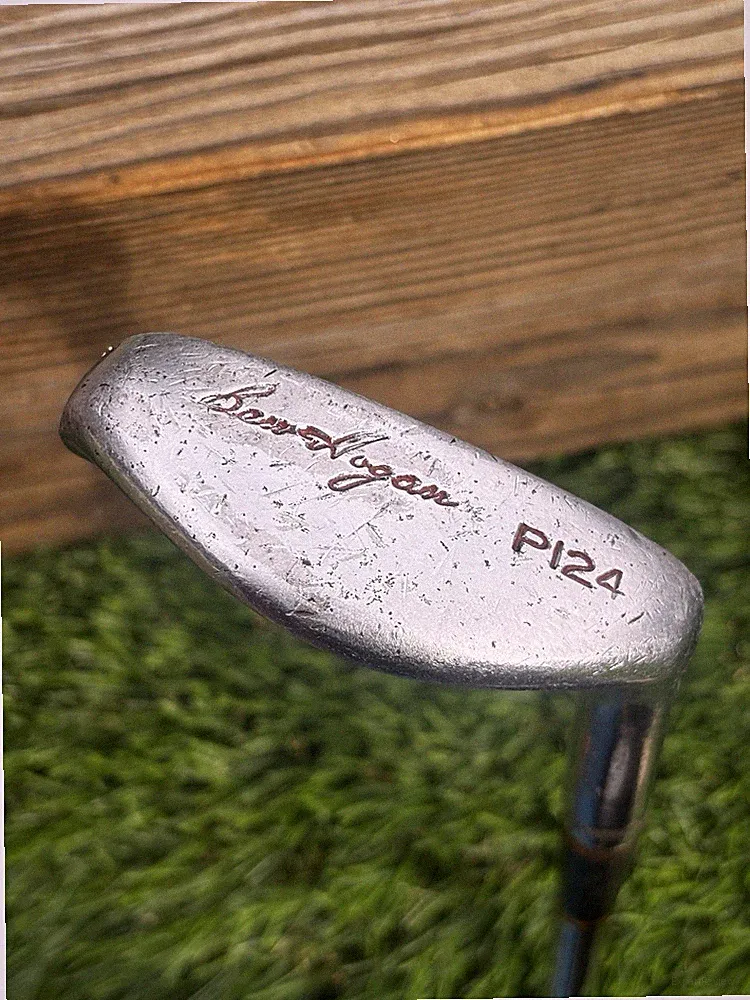 Vintage Ben Hogan Putter P124 Right Handed 35” Steel Shaft Blade / Flange Mallet