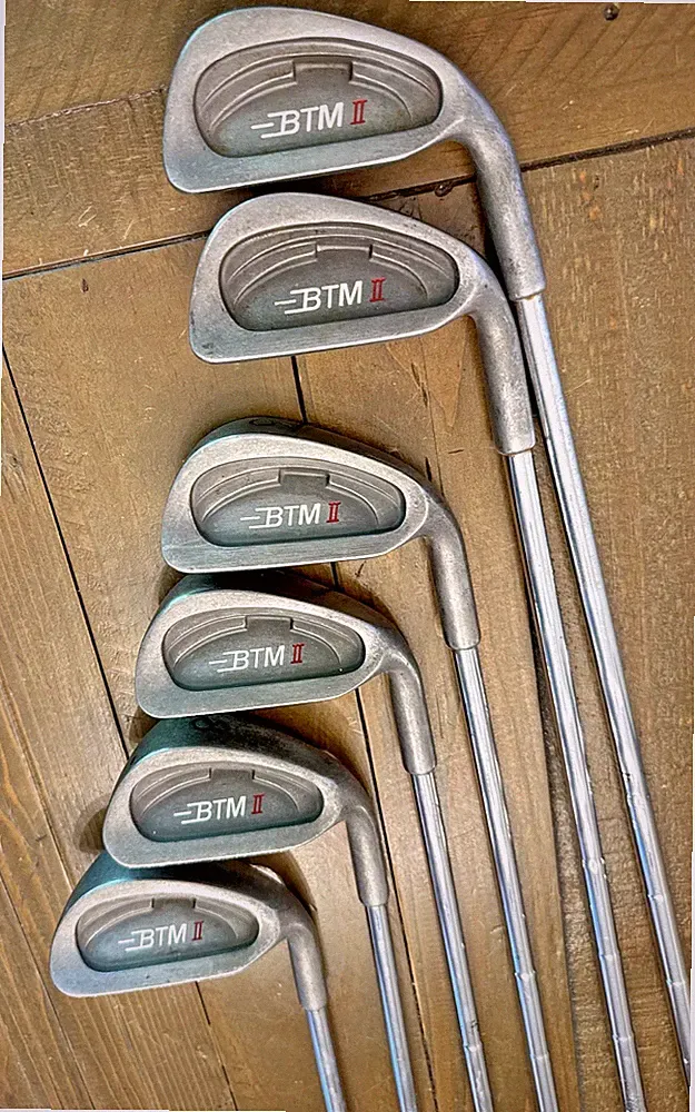 Vintage BTM II Irons Set