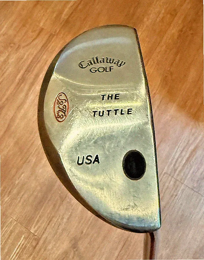 Vintage Callaway Golf The Tuttle Putter RH Steel Shaft Original Grip USA