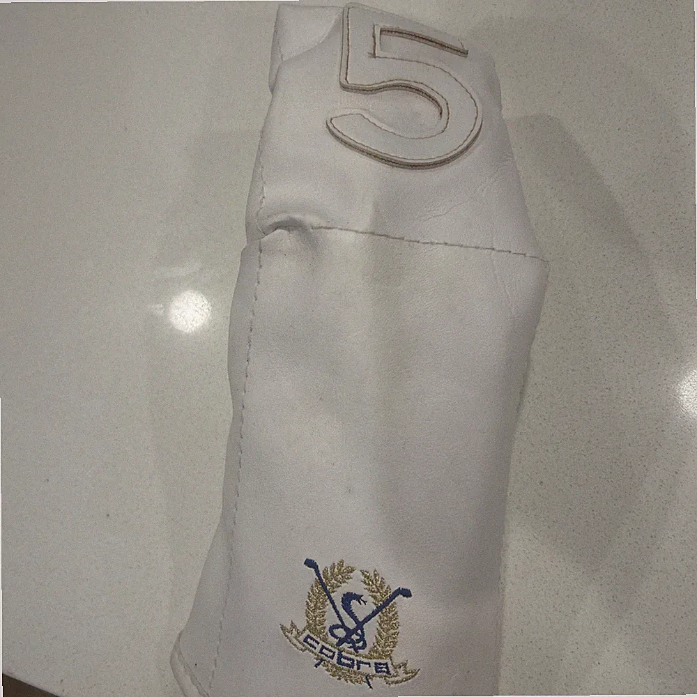 Vintage Cobra All White 5 Wood Golf Club Head Cover Vinyl