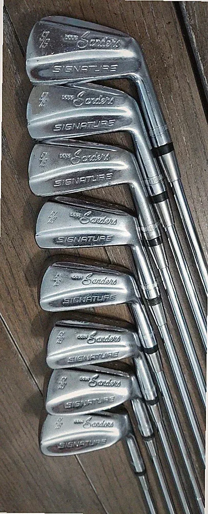 Vintage Doug Sanders RAM Signature Iron Golf Club Set 2-9 Steel Shafts RH